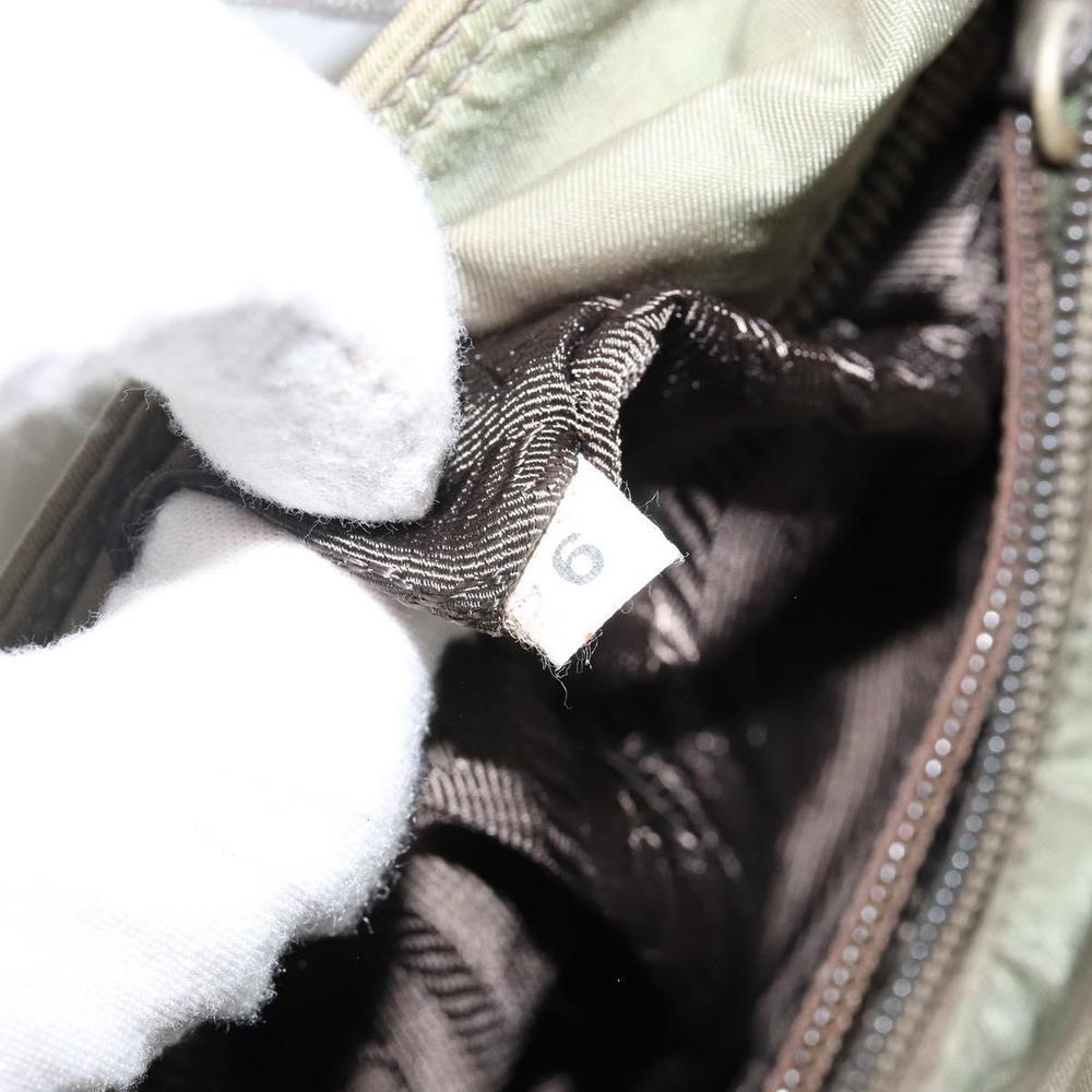 PRADA Tote Bag Nylon Khaki Auth 135309 - Picture 12 of 16